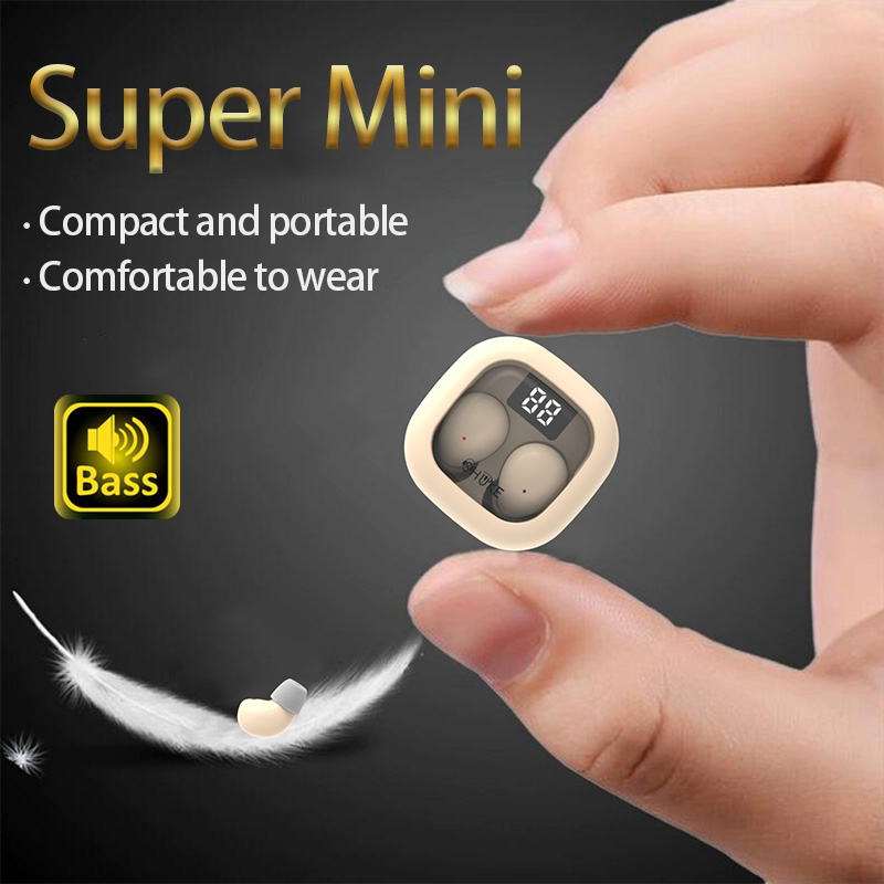 Type C Wired Earphones With Mic - Słuchawki bezprzewodowe Bluetooth SK Small Headphones,