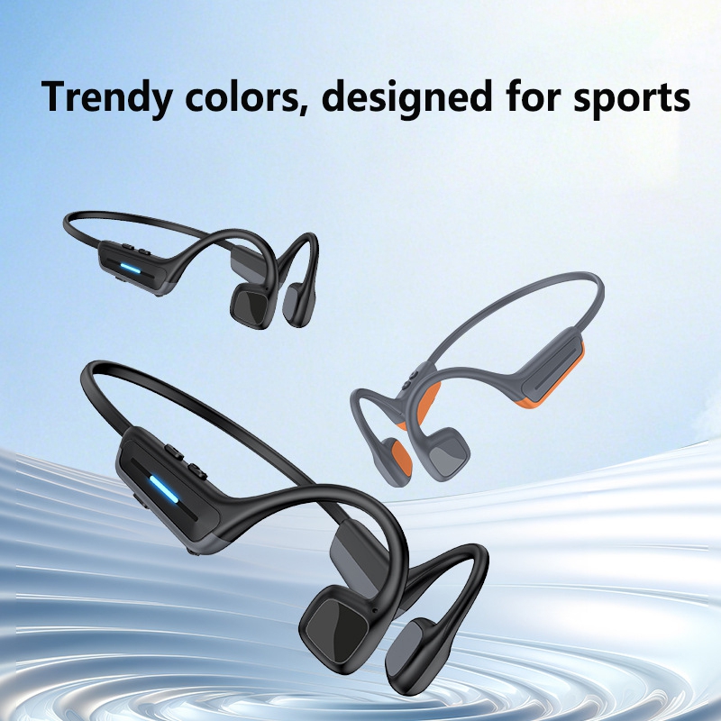 Bone Conduction Running Headphones - Słuchawki Bluetooth z przewodnictwem kostnym o