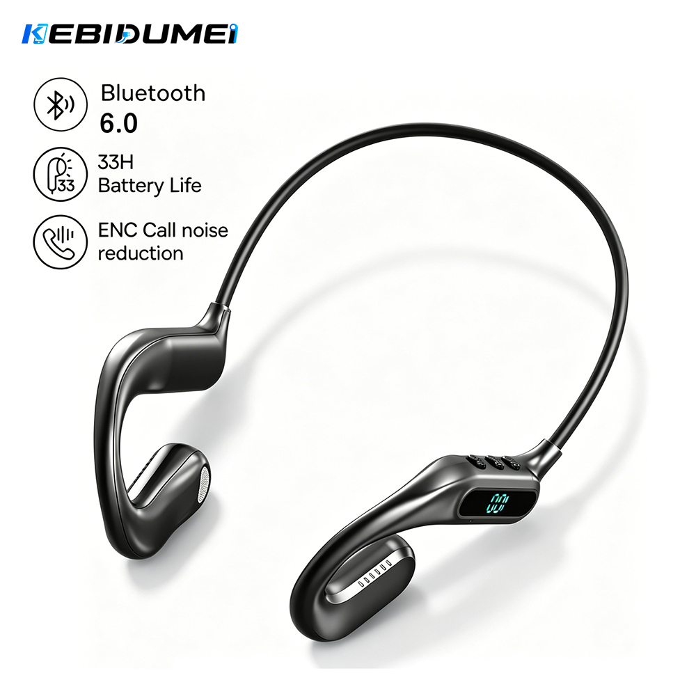 Słuchawki Bluetooth 6.0 KEBIDU – Bone Conduction Running Headphones recenzja i cena