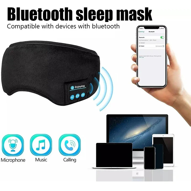Słuchawki Bluetooth do sportu  – Sleep Mask Headphones Bluetooth recenzja i cena