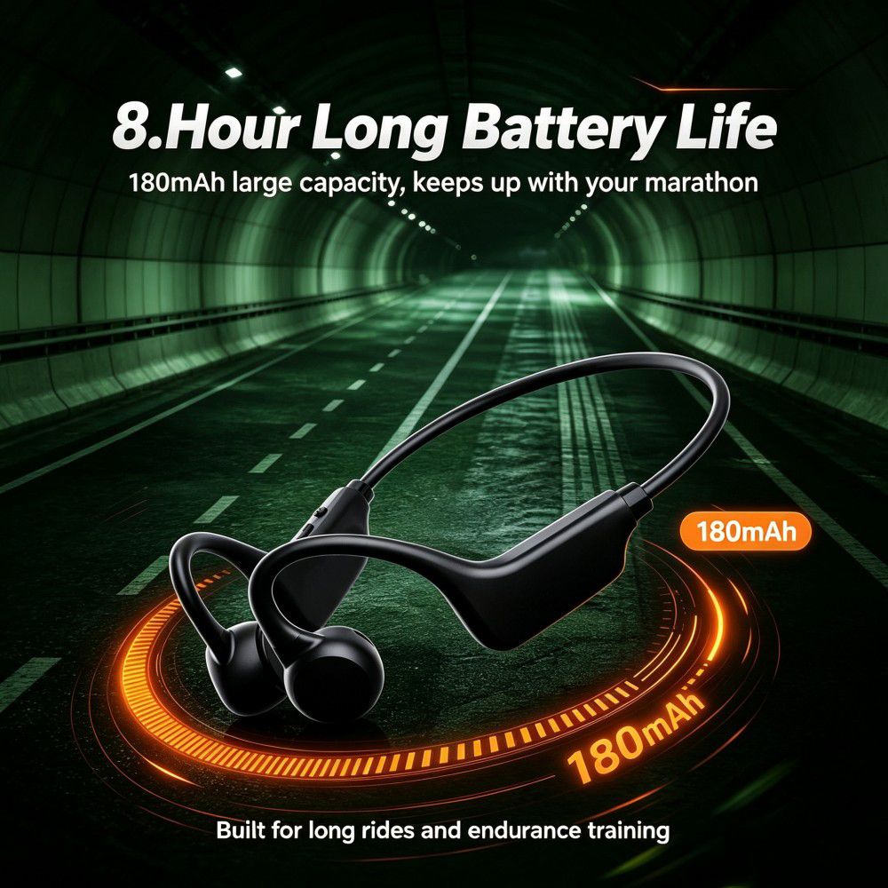 KEBIDUMEI – bezprzewodowe słuc – Open Ear Air Conduction Headphones recenzja i cena
