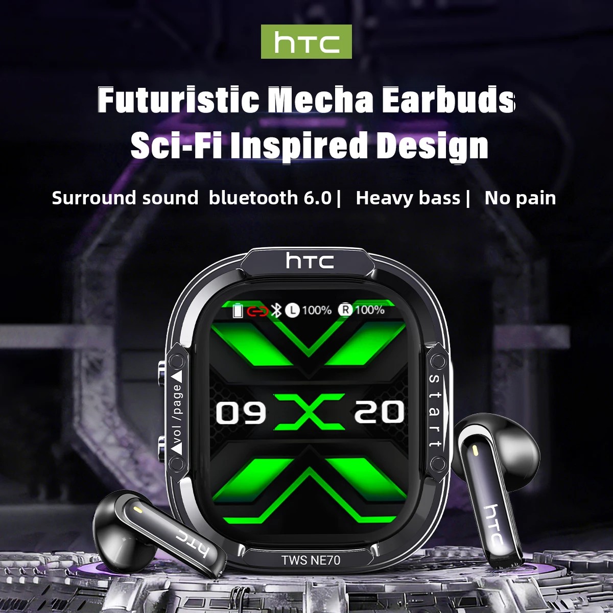 Słuchawki HTC NE70 Bluetooth V – Sleep Mask Headphones Bluetooth recenzja i cena